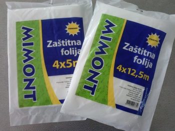 Mimont Zaštitna folija - Zaštitna folija 4x5m = 20m2