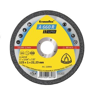 Klingspor A 660 R Supra Kronenflex rezne ploče za nerđajući čelik, čelik