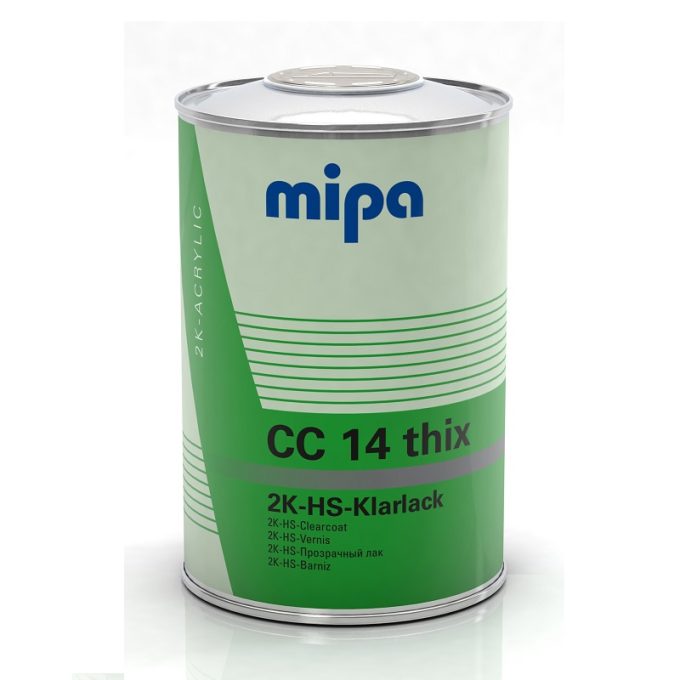 Mipa CC14 Tix 2K HS - Tiksotropni bezbojni lak 1L