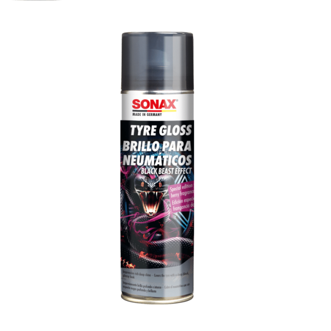 Sonax 434400 Tyre Gloss Black Beast Effect - Sjaj za pneumatike u spreju, 500ml