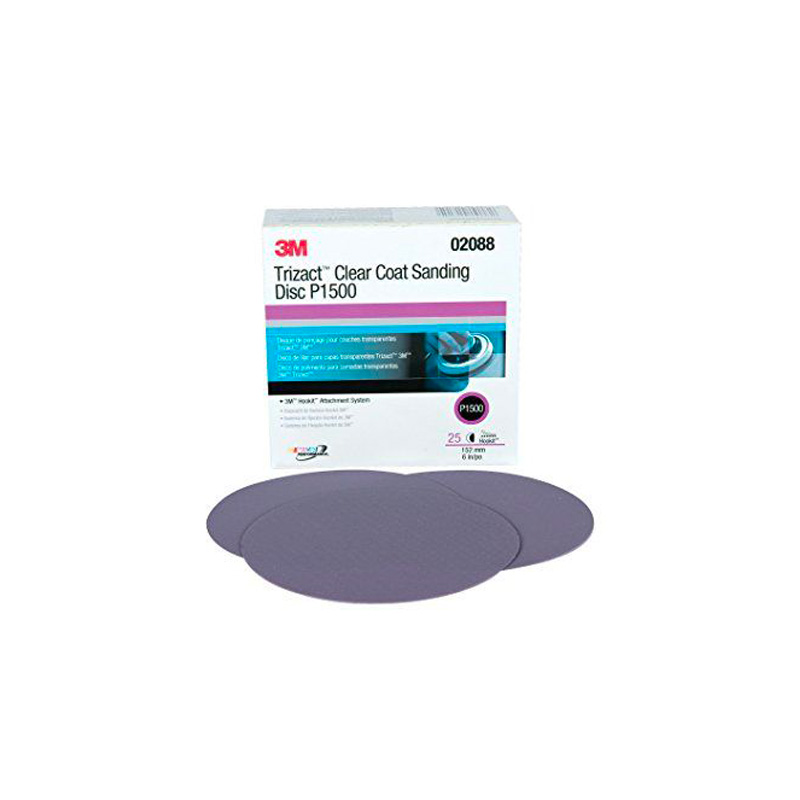 3M 05600 Trizact P1500 Brusni disk za lak, 150mm