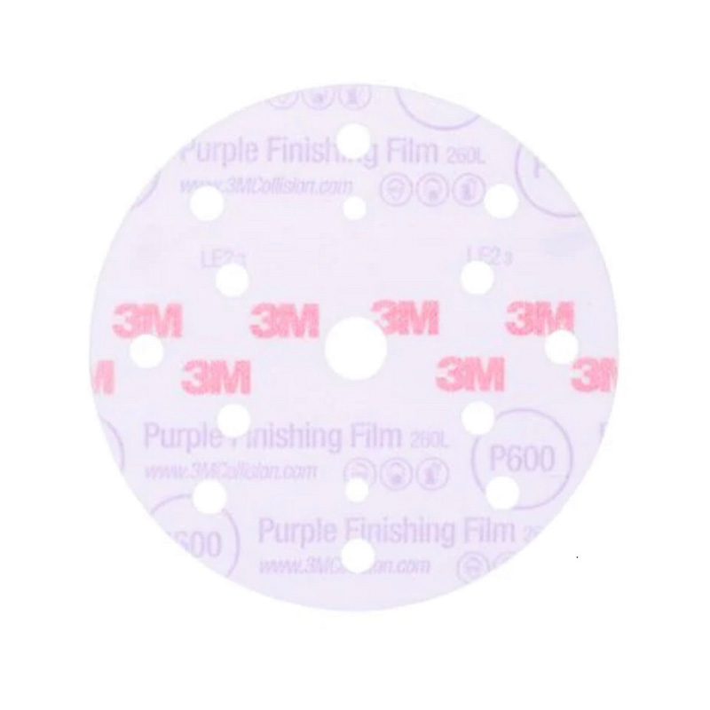 3M 50238 Hookit Završni film brusni disk 260L, P1200