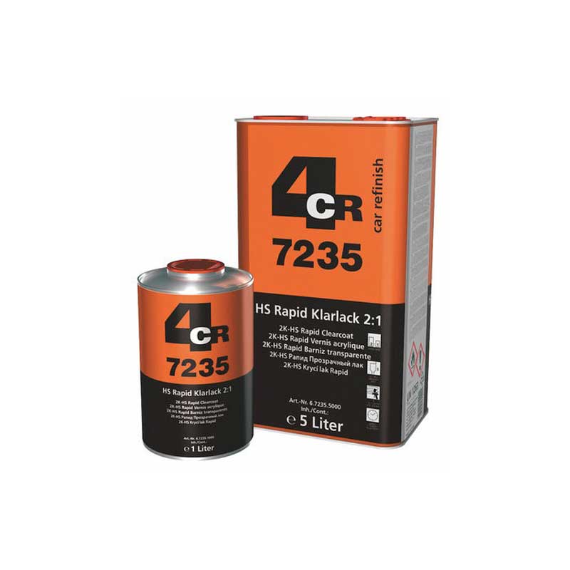 4CR 7235 2K HS Brzi bezbojni lak 2:1