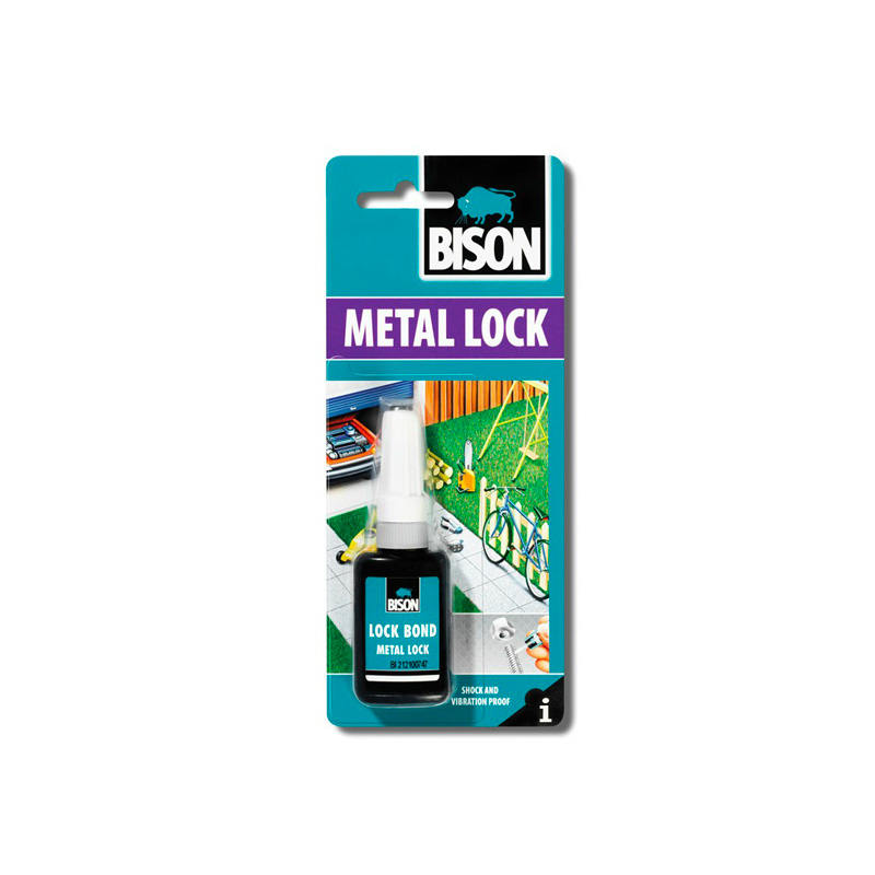 Bison Metal Lock Lepak za osiguranje šrafova, 10ml