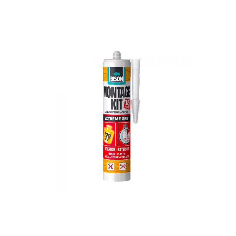 Bison Montage Kit - Građevinski lepak velike snage, 370gr