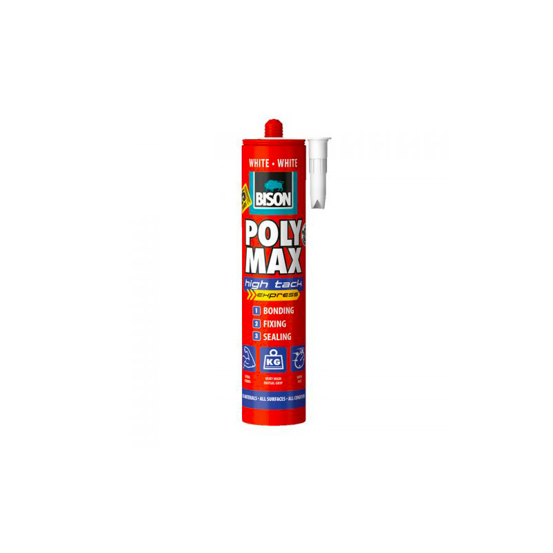 Bison POLY MAX High Tack Express - Univerzalni građevinski lepak/zaptivna masa