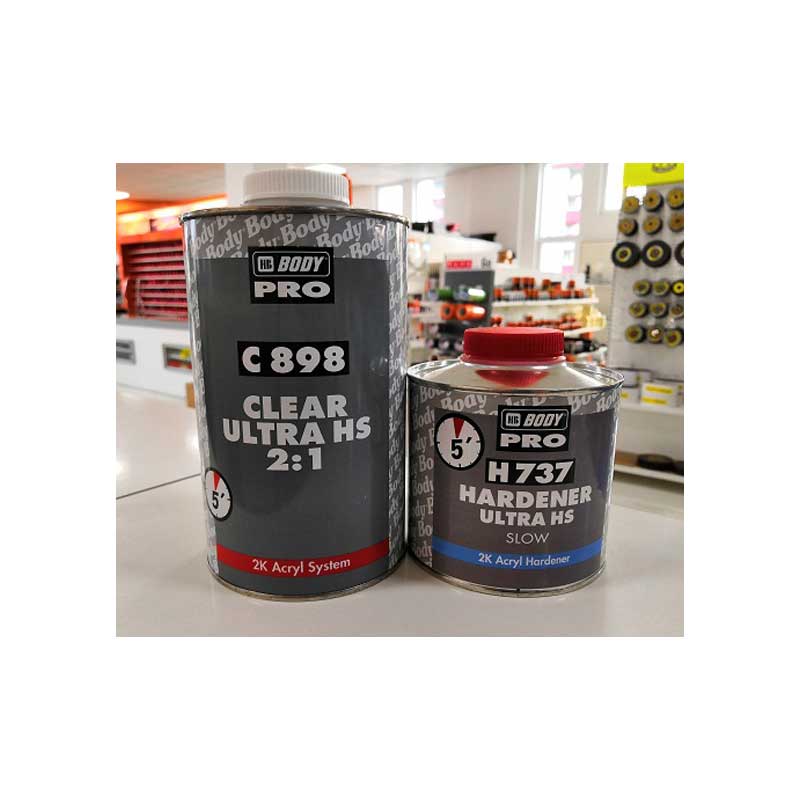 Body C898 Lak Ultra HS 2:1, 1L + Herter H737 spori, 500ml, set