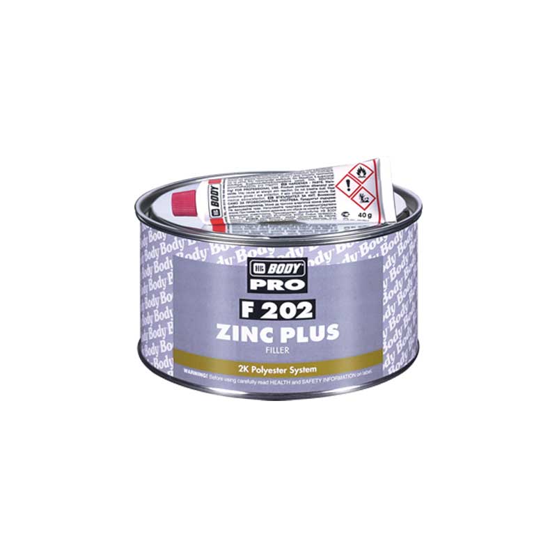 Body F202 Zinc Plus Polyester Filler, 1.8Kg