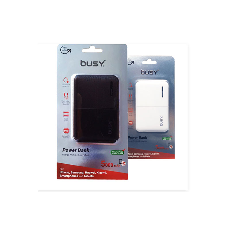 Busy Power Bank - Prenosivi punjač 5000 mAh (60806)