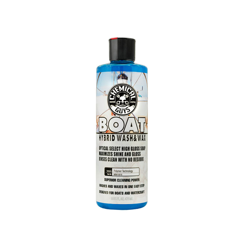 Chemical Guys Boat Hybrid Wash & Wax - Šampon sa voskom za čamce i brodove, 473ml (MBW10016)