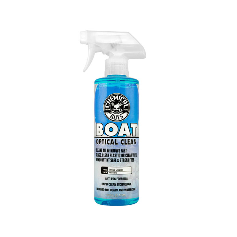 Chemical Guys Boat Optical Clean - Čistač stakla i antimaglin za plovila, 473ml (MBW10816)
