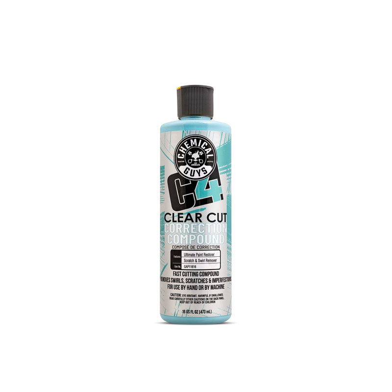 Chemical Guys C4 Clear Cut - Pasta za poliranje 473ml (GAP11616)