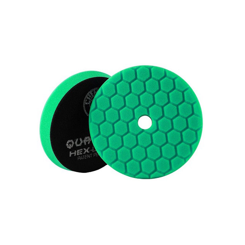 Chemical Guys Hex-Logic Quantum Green - Zeleni grubi sunđer za poliranje, 150mm (BUFX113HFX6)