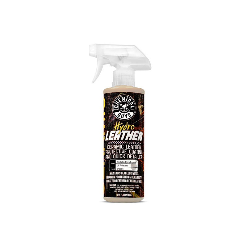 Chemical Guys HydroLeather Ceramic Leather Protective Coating and Quick Detailer - Keramička zaštita za kožne površine 473ml (SPI22916)