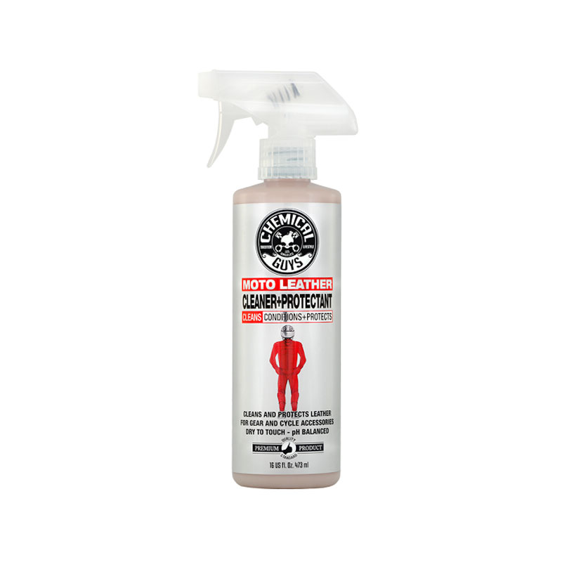 Chemical Guys Moto Leather Cleaner+Protectant - Čistač i zaštita kože za motorcikle, 118ml (MTO10904)