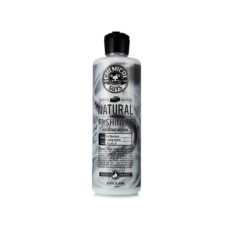 Chemical Guys Natural Shine - Restorer plastike, gume i vinila (TVD_201_16), 473ml