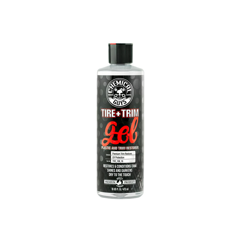 Chemical Guys Tire+Trim Gel - Restorer i zaštita za plastiku i gumu visokog sjaja, 473ml (TVD_108_16)