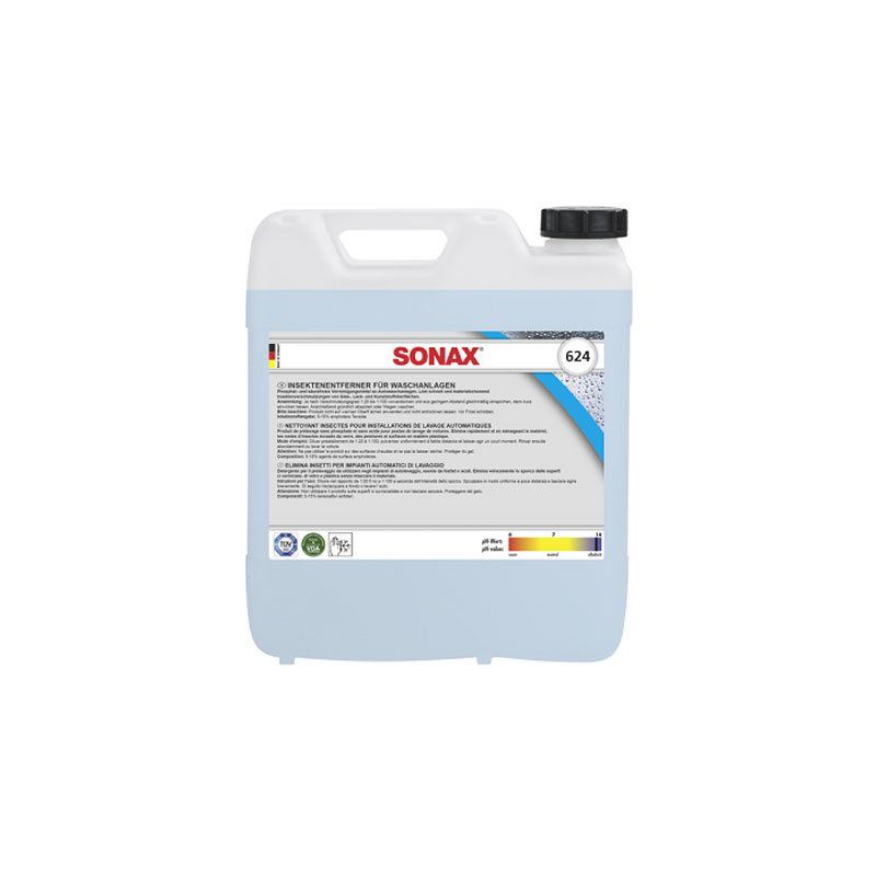 Sonax 624600 Čistač insekata za automatske auto-perionice, 10L