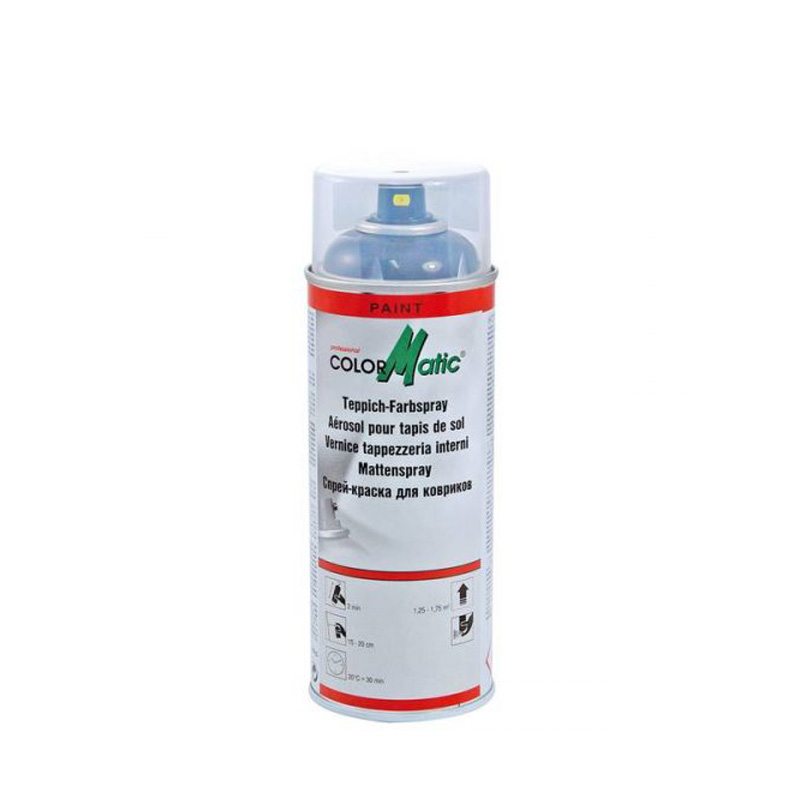 ColorMatic Carpet Spray Paint – Sprej za osveženje boje i farbanje patosnica i tepiha, crna i antracit, 400ml