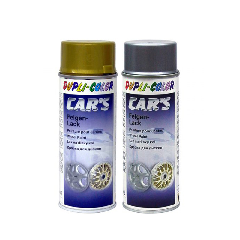 Dupli-Color Cars's Wheel Paint - Boja za felne u spreju, srebrna i zlatna
