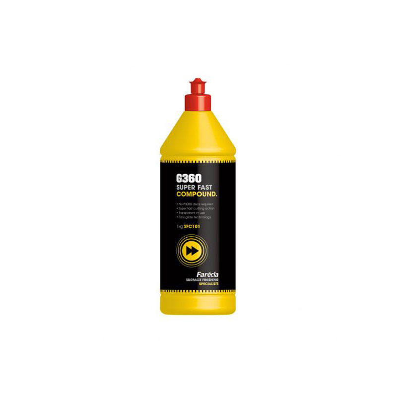 Farecla G360 Super Fast - Superbrza gruba pasta za poliranje visokog sjaja, 500gr i 1Kg