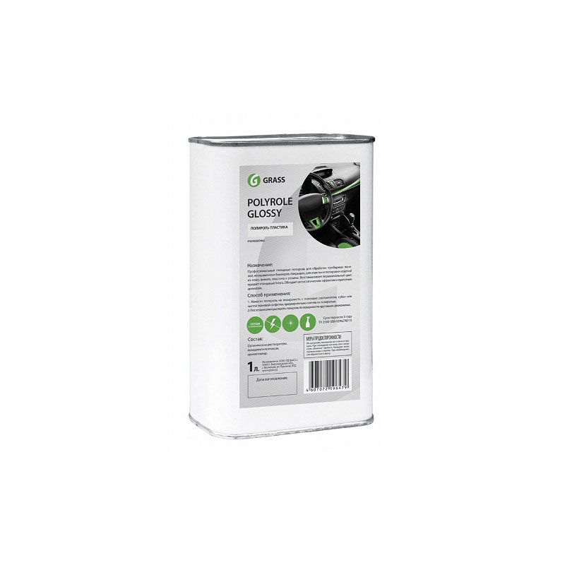 Grass 120100 Polyrole Glossy - Čistač za plastiku, visoki sjaj, 1L