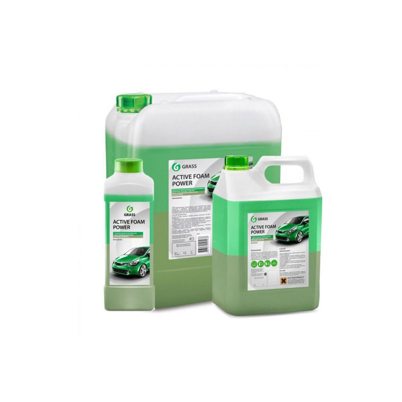 Grass Active Foam Power - Visoko koncentrovani, dvokomponentni alkalni deterdžent
