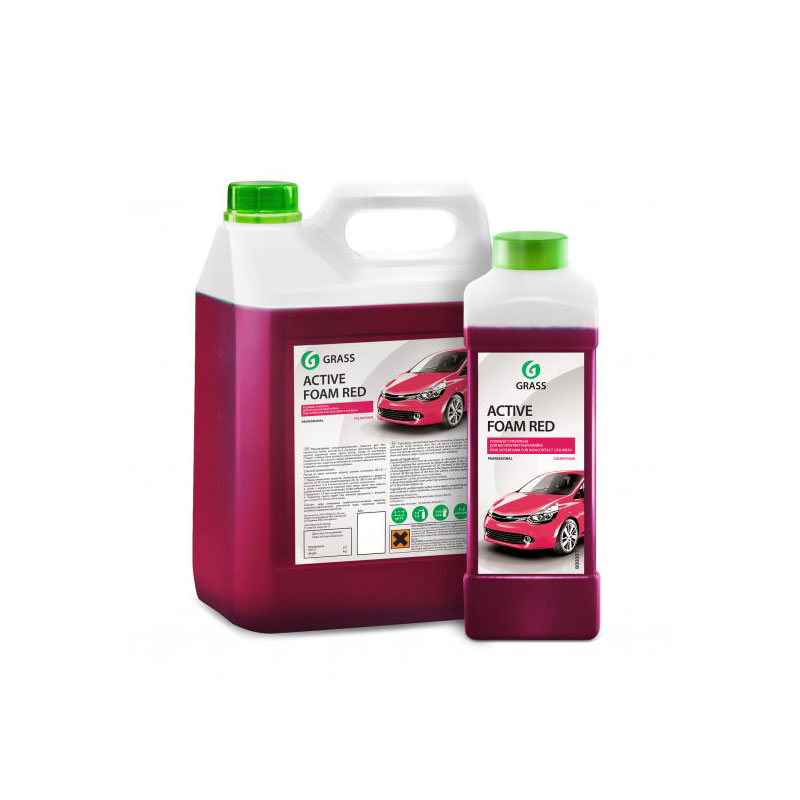 Grass Active Foam Red - Deterdžent za beskontaktno pranje, 1L