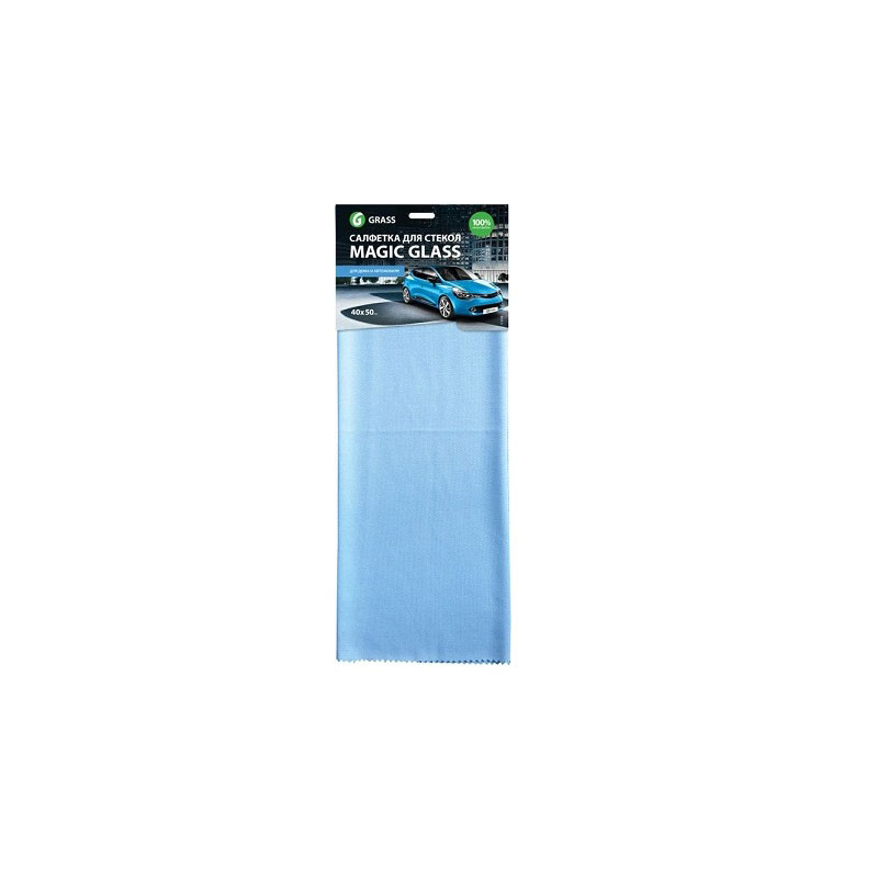 Grass it-0309 Magic Glass - Mikrofiber krpa za staklo, 40x50xm