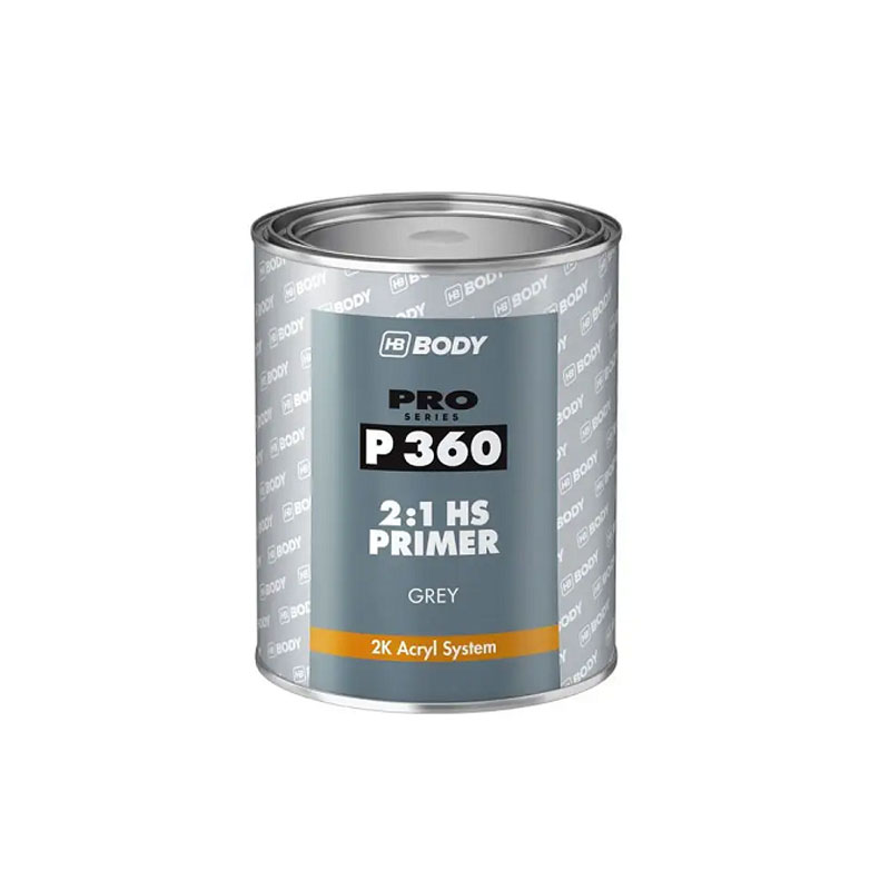 HB Body P360 2:1 HS Prajmer 1L, sivi