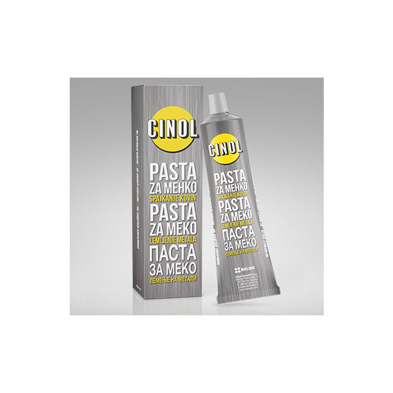 Helios Cinol Pasta za meko lemljenje metala - Tinol pasta, 80gr