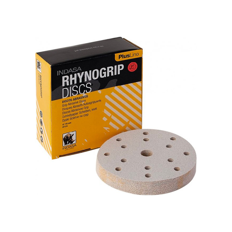 Indasa Rhynogrip PLUS Brusni papir okrugli 150mm 15R