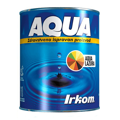 Irkom Aqua Lazura sa voskom i UV zaštitom
