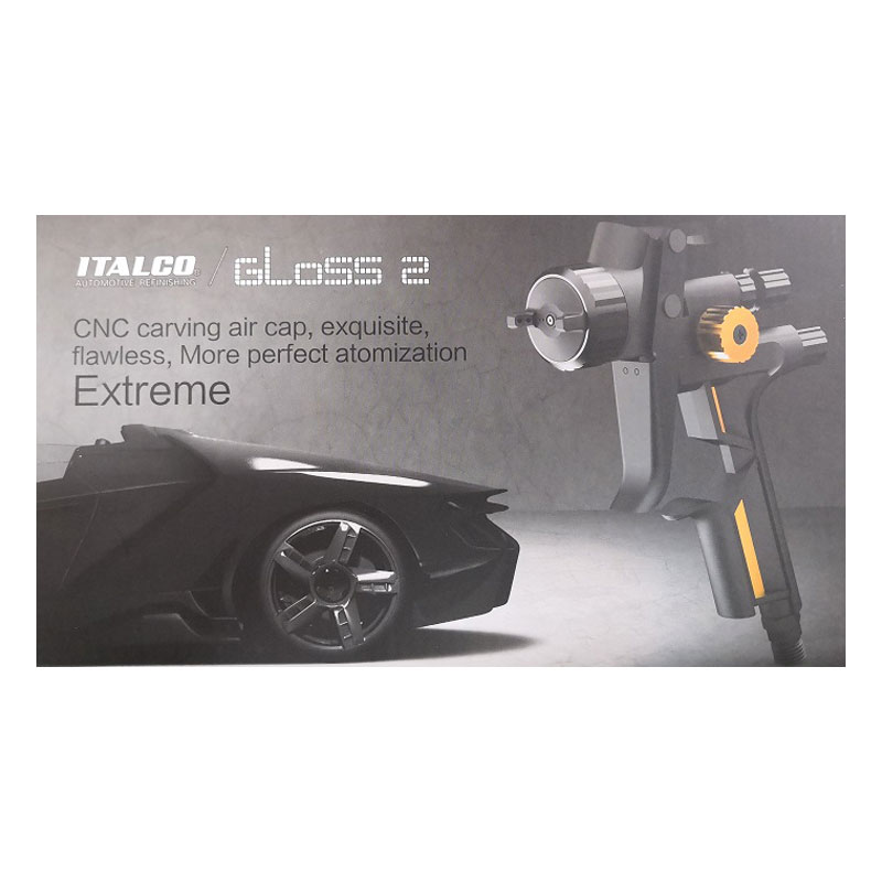 Italco Gloss 2 Extreme LVMP Pištolj za farbanje, 1.3mm