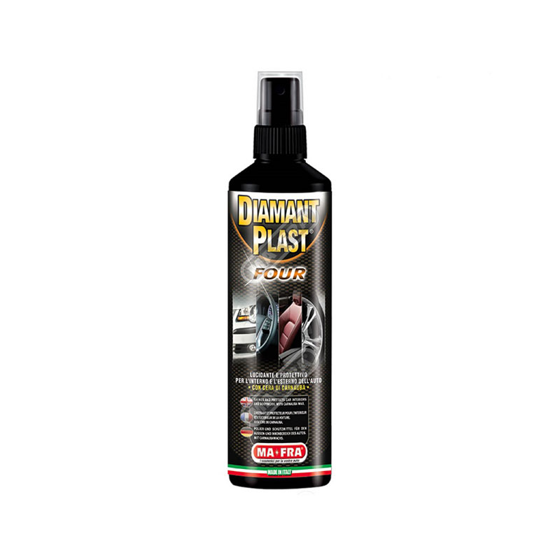 Ma-Fra Diamant Plast Four - Sjaj i nega za plastiku, 250ml