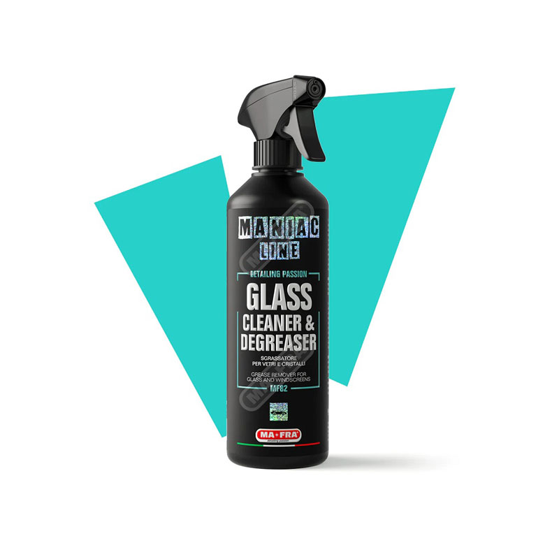 Ma-Fra Maniac Line Glass Cleaner & Degreaser - Čistač staklenih površina, 500ml