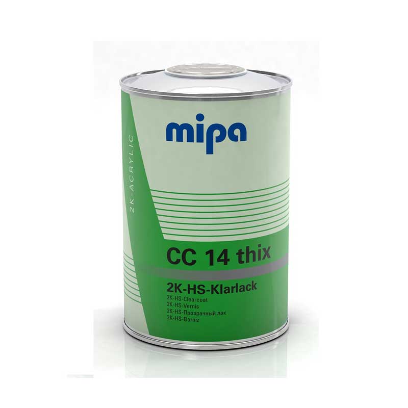 Mipa CC14 thix 2K HS - Tiksotropni bezbojni lak 1L