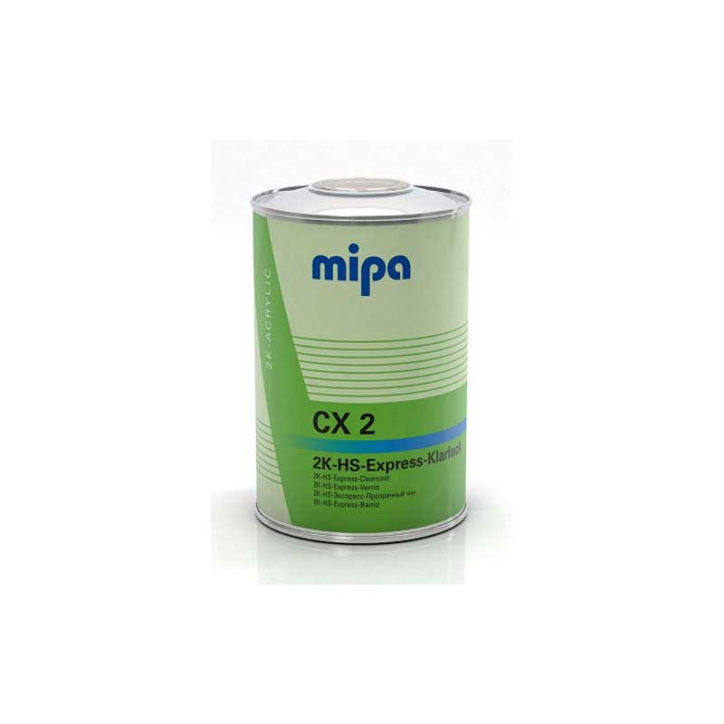 Mipa CX2 2K HS Express Prozirni akrilni lak, 1L