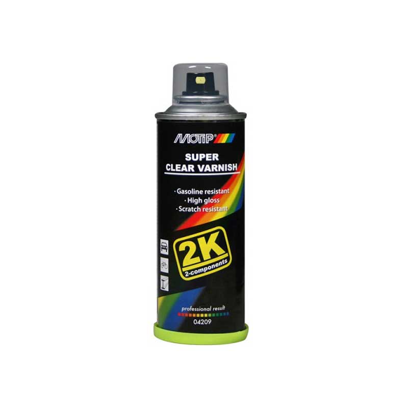 Motip 2K Super Transparent – Dvokomponentni bezbojni lak, 160ml
