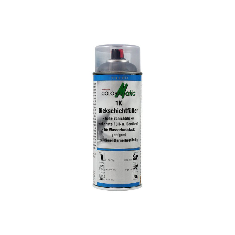 Motip ColorMatic 1K Dickschichtfuller - 1K Debeloslojni akril filer za visoko popunjavanje i pokrivanje, 400ml