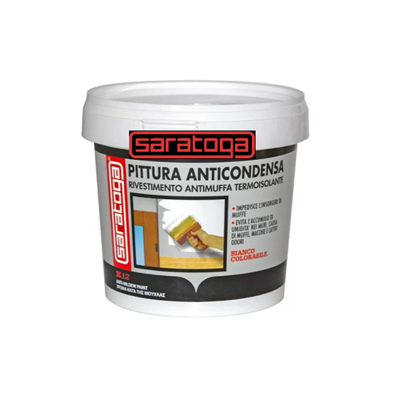 Saratoga Pittura Anticondensa – Z12 Farba protiv buđi, 750ml