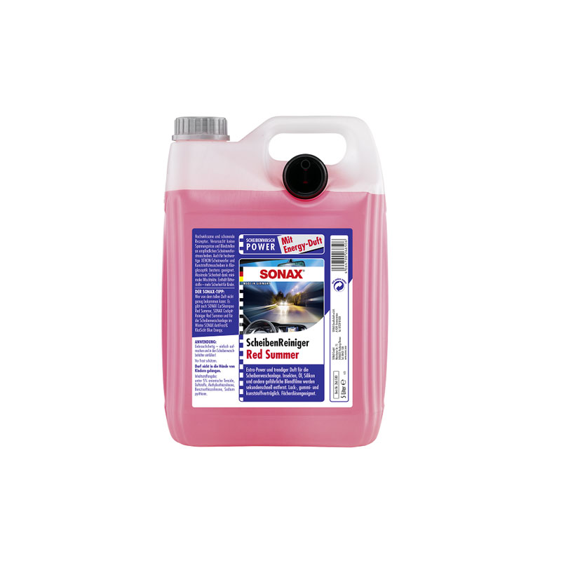 Sonax 266500 tečnost za pranje vetrobrana "Crveno leto", 5L