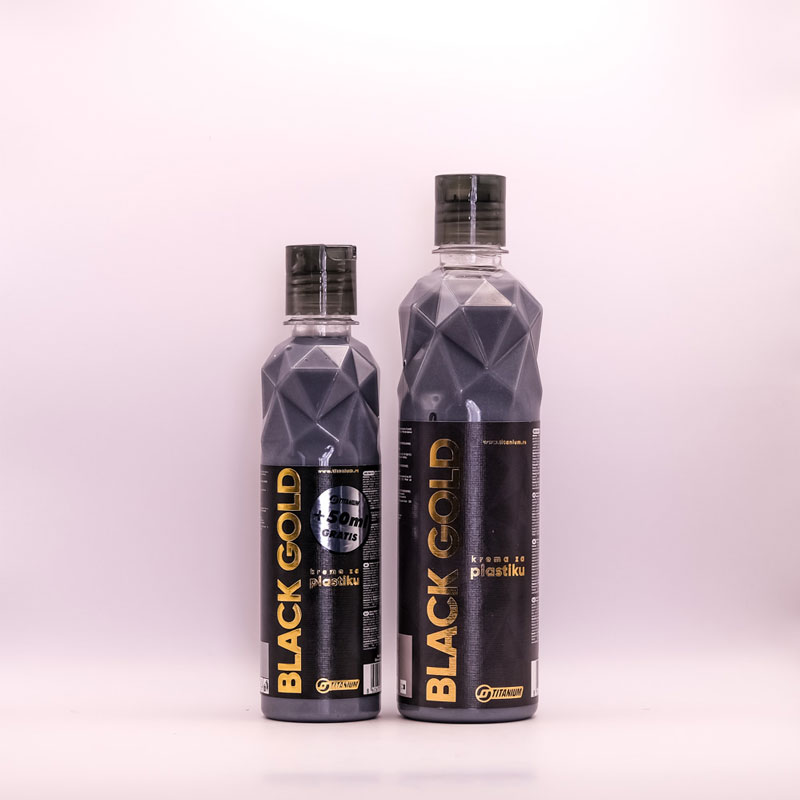 Titanium Black Gold – krema za plastiku